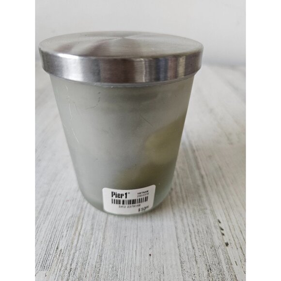 Pier 1 meditation sage eucalyptus candle soy new - Picture 3 of 4